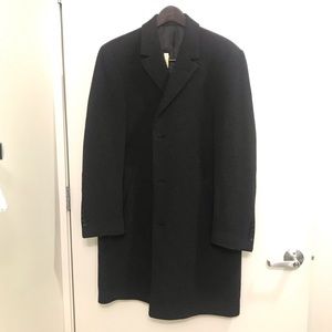 Calvin Klein Men’s Wool Topcoat Size Large